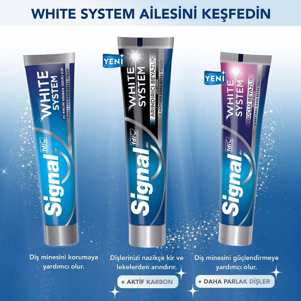 Signal White System Toothpaste Purifying Whiteness 75 ml