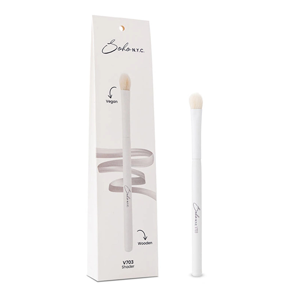Soho N.Y.C. Vegan Flat Tapered Shading Makeup Brush V703