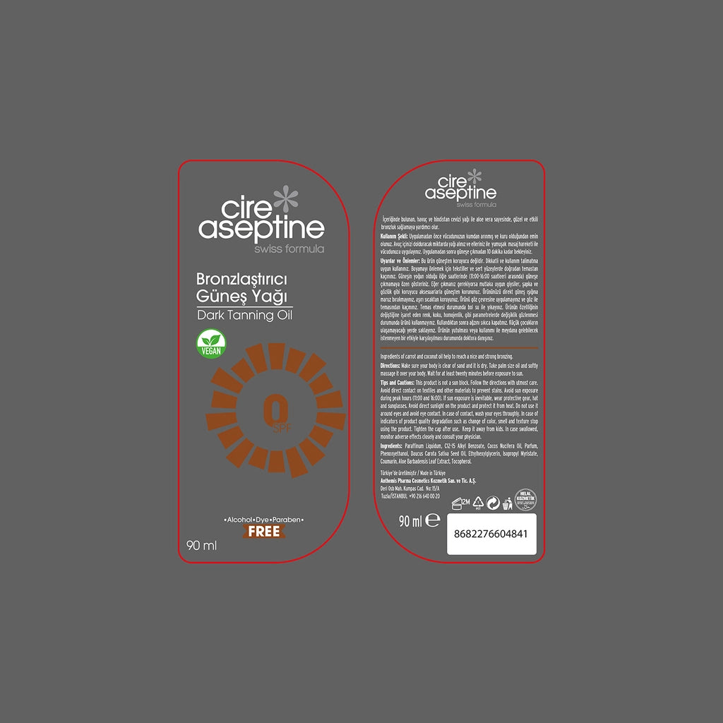 Cire Aseptine Bronzing Sun Oil 0SPF 90 ml