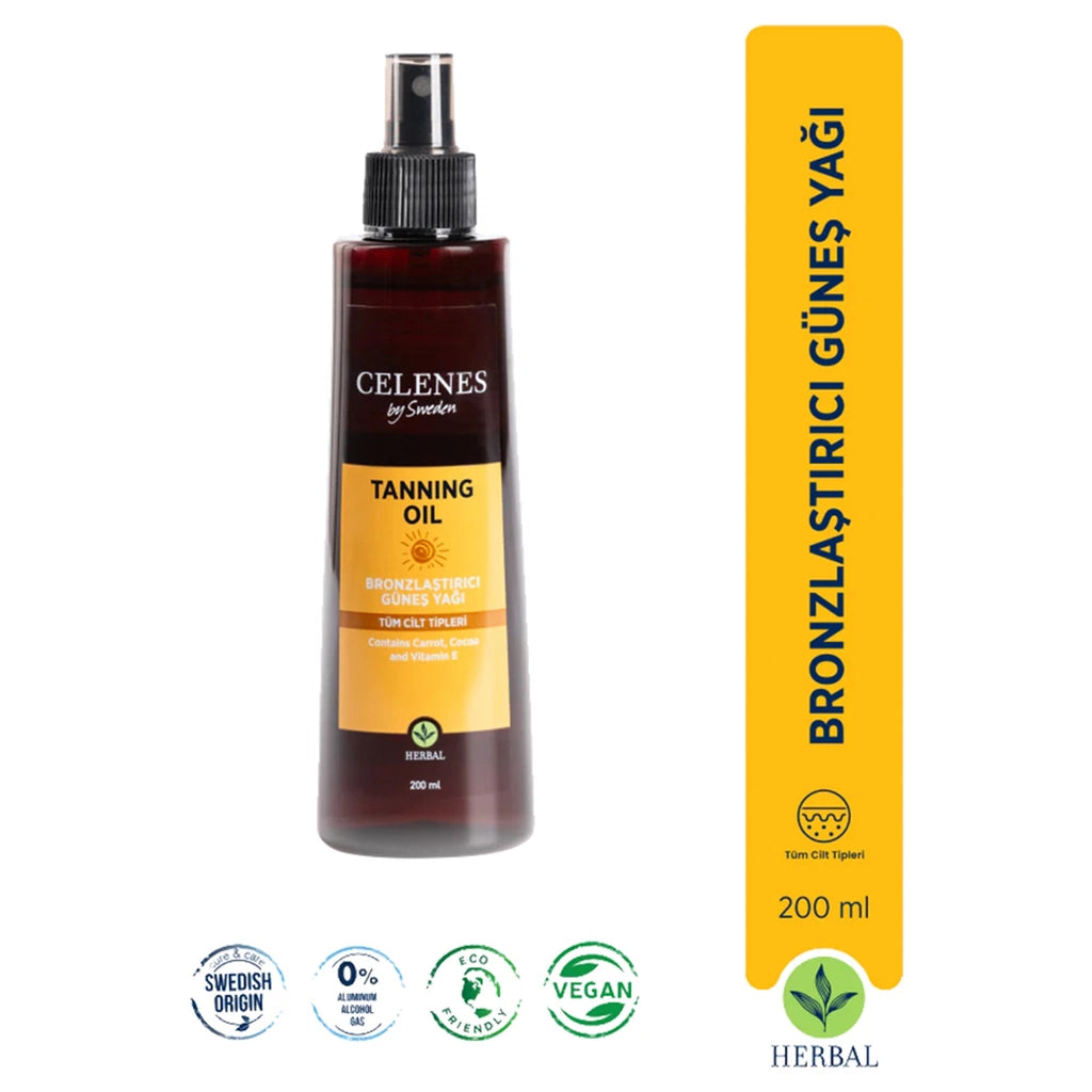 Celenes Herbal Bronzing Sun Oil 200 ml