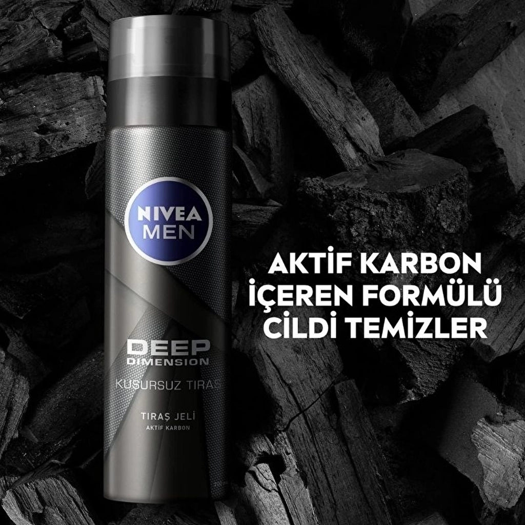 Nivea Men Deep Dimension Shaving Gel 200 ml