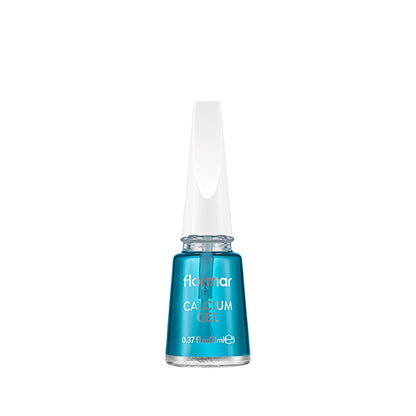 Flormar Calcium Gel Nail Strengthening Effective Nail Polish Base/Nail Polish 000