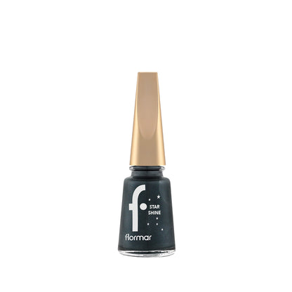 Flormar Star Shine Intensely Pigmented and Metallic Look Nail Polish 045 Luminious Gold