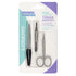 Lionesse Triple Personal Care Set 7912 (Rasp - Scissors - Tweezers)