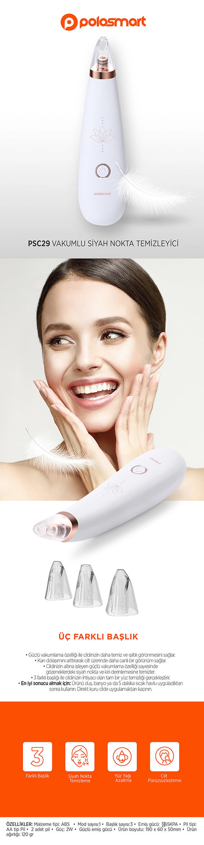 Polosmart Vacuum Blackhead Remover