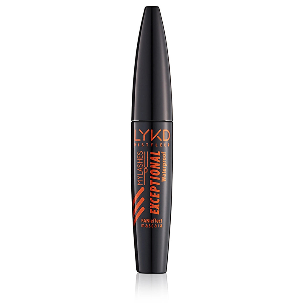LYKD Exceptional Fan Effect &amp; Curl Waterproof Mascara Fan Effect and Curl Giving Water Resistant (Black)