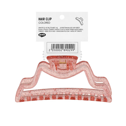Eklips Curved Latch Buckle Glitter Orange