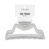 Eklips Curved Latch Buckle Glitter Transparent