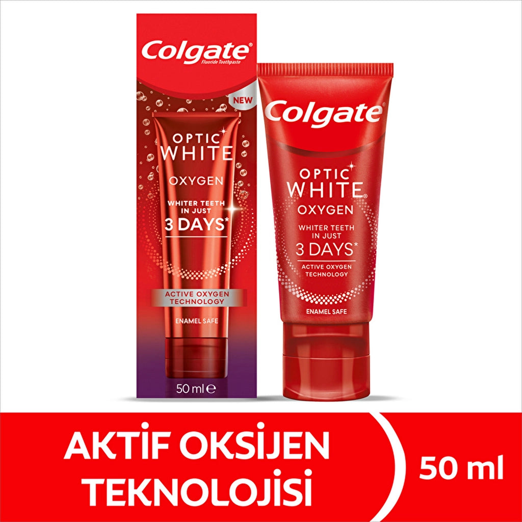 Colgate Optic White Oxygen Toothpaste 50 ml