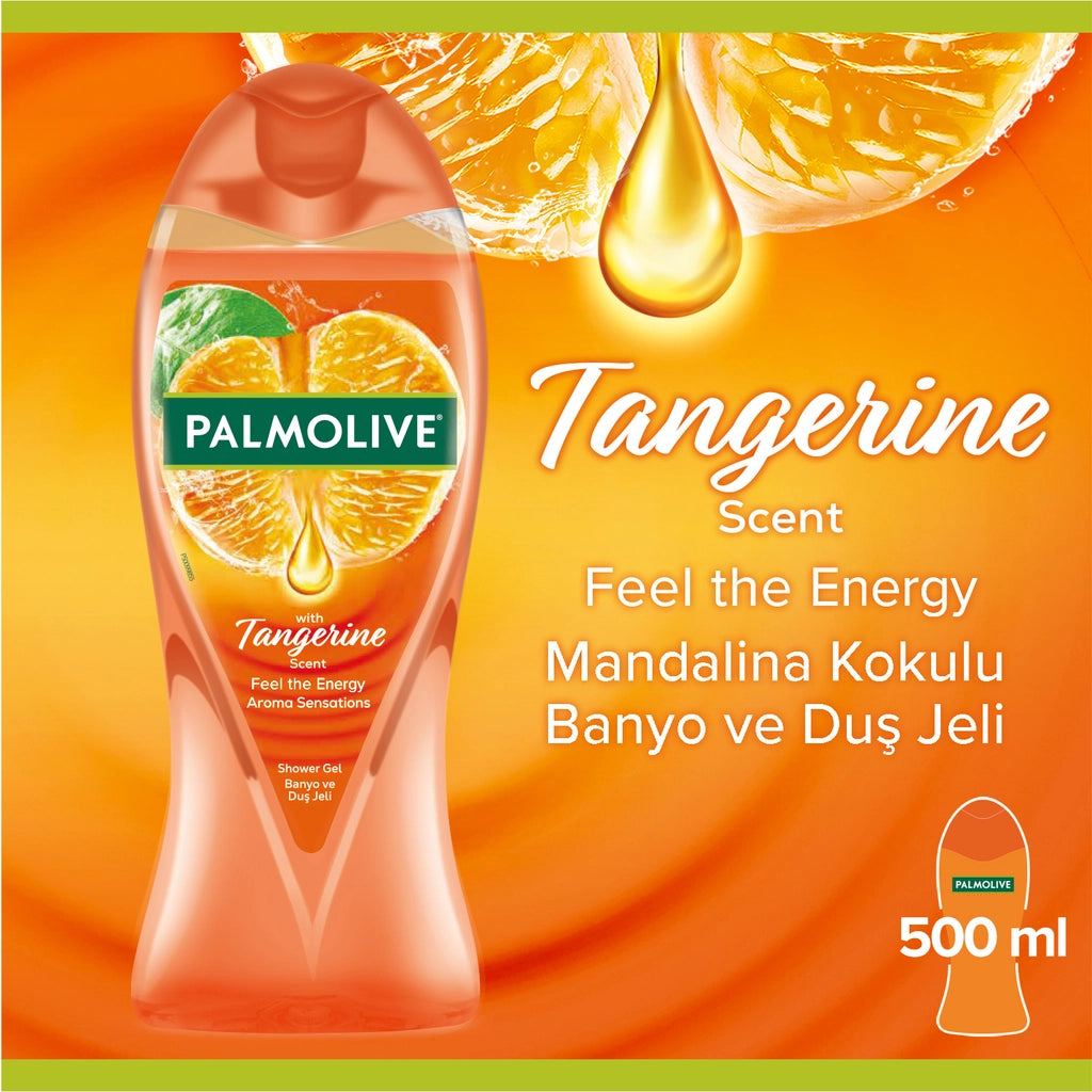 Palmolive Aroma Sensations Tangerine Shower Gel 500 ml