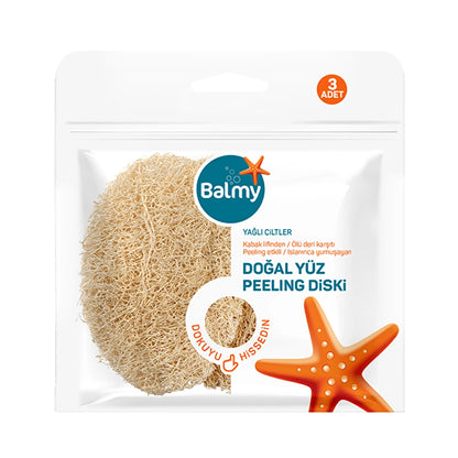 Balmy Pumpkin Facial Peeling Disc 3-pack