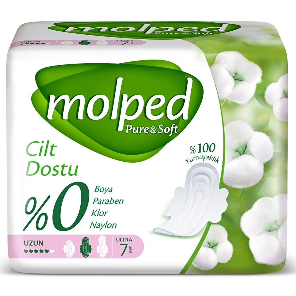 Molped Pure &amp; Soft Single Long 7-Piece