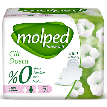 Molped Pure &amp; Soft Single Long 7-Piece