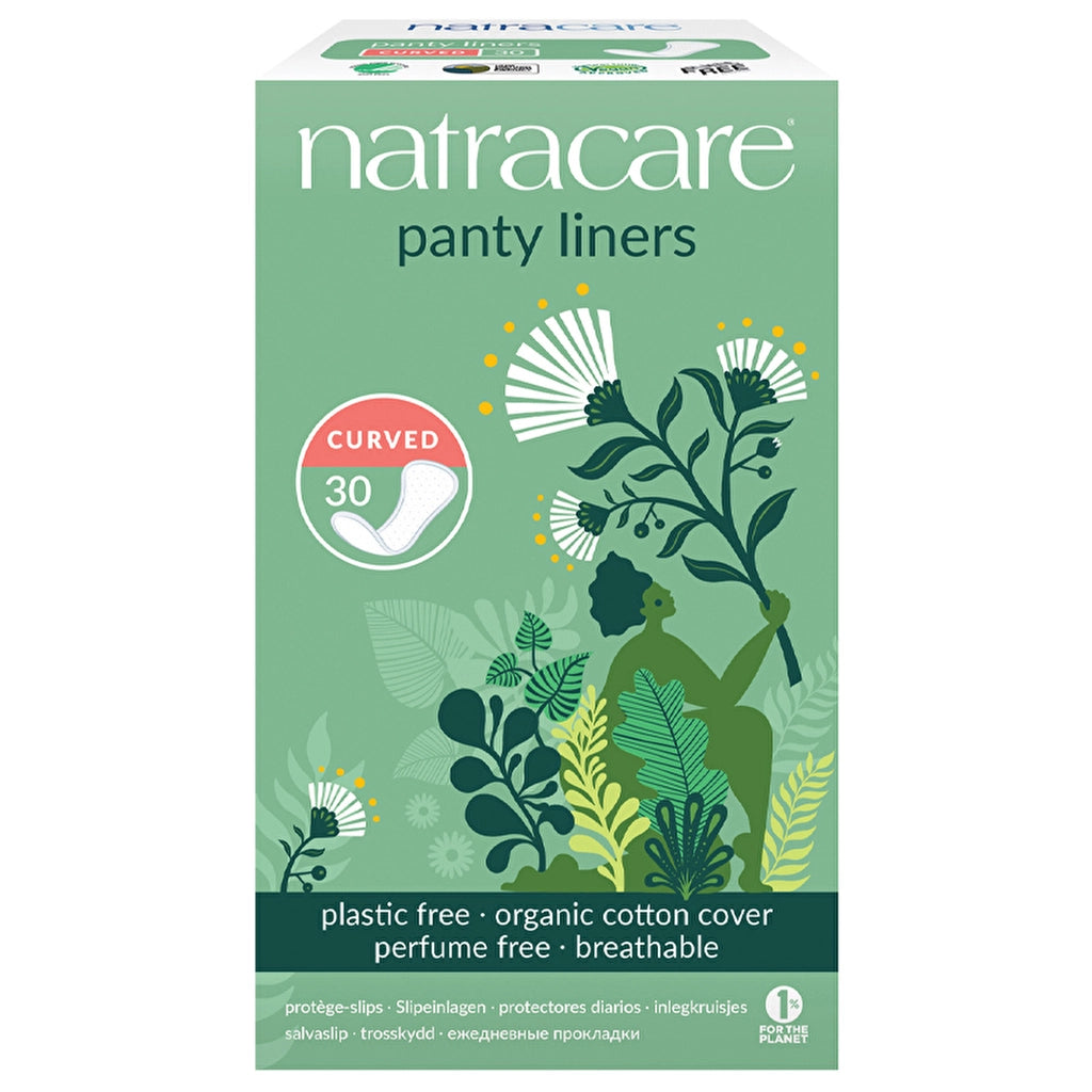 Natracare Daily Pad Anatomical Shape 30-pack