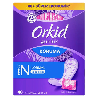 Orkid Daily Protection Daily Pads 48 Pack
