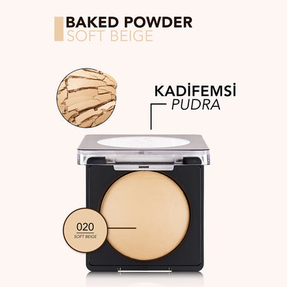 Flormar Baked Powder Powder 020 Soft Beige