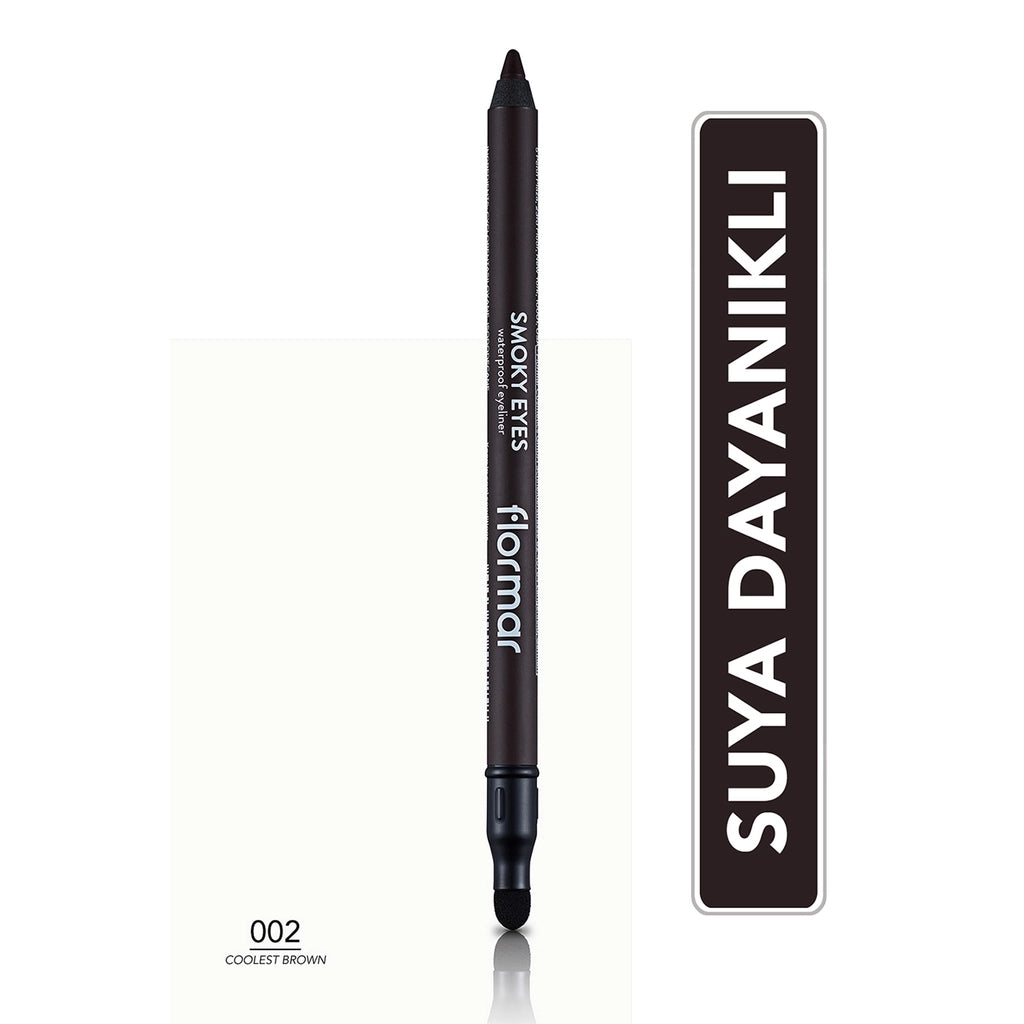 Flormar Smoky Eyes Waterproof Matte Eye Pencil 004 Royal Blue