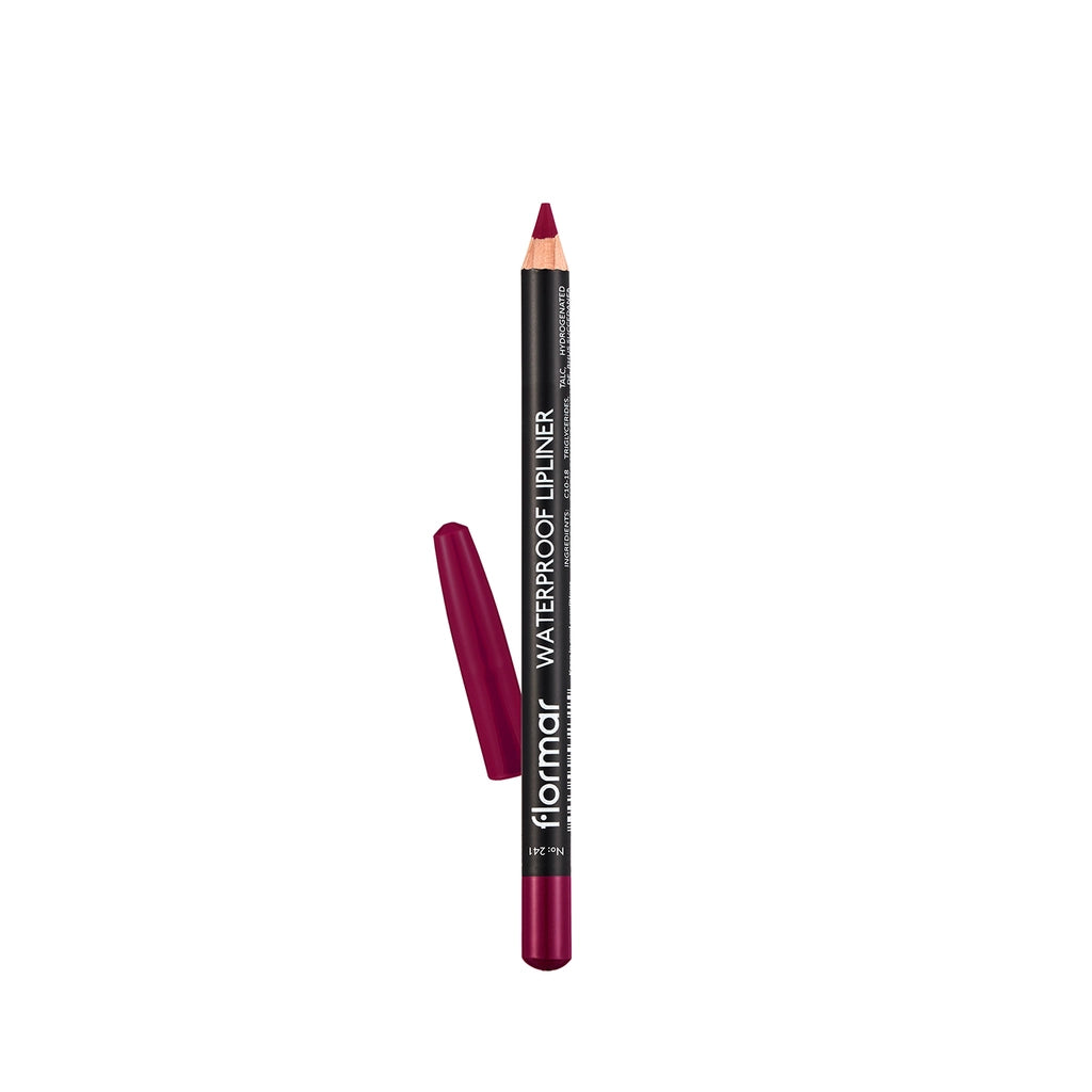 Flormar Waterproof and Intensely Pigmented Matte Lip Pencil 241 Sour Cherry