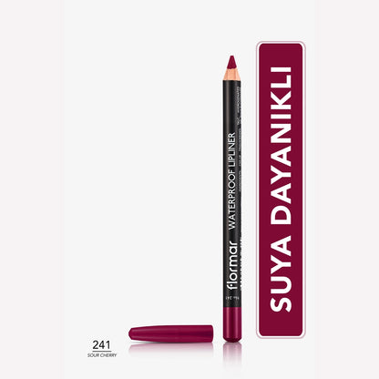 Flormar Waterproof and Intensely Pigmented Matte Lip Pencil 203 Subdued Pink