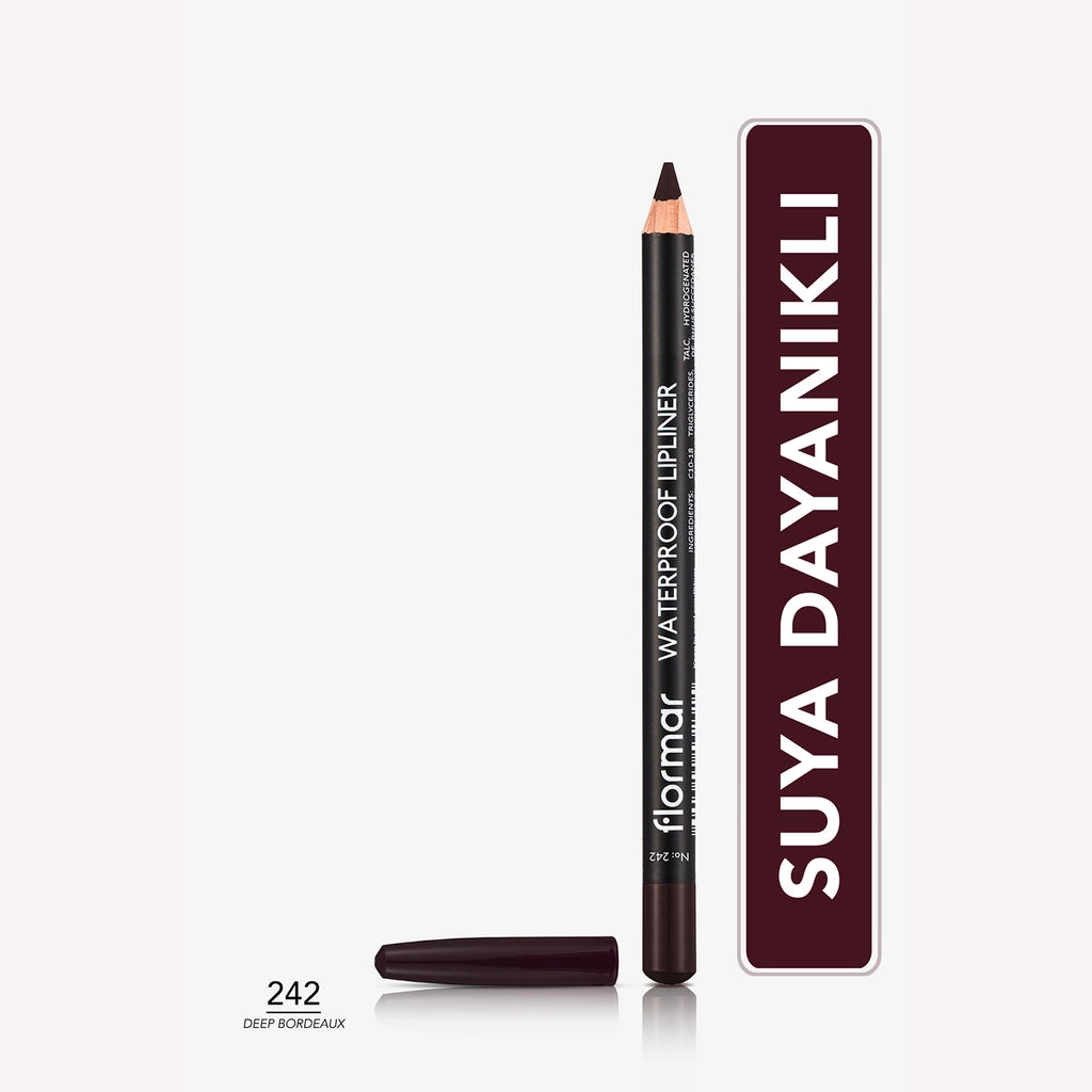 Flormar Waterproof and Intensely Pigmented Matte Lip Pencil 234 Vanilla Souffle
