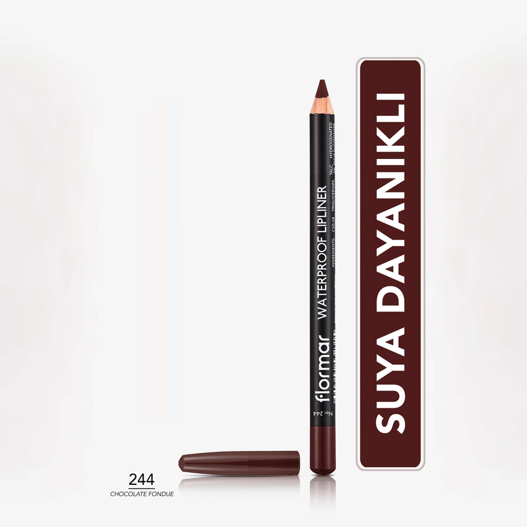 Flormar Waterproof and Intensely Pigmented Matte Lip Pencil 234 Vanilla Souffle