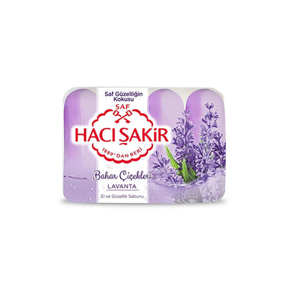 Hacı Şakir Beauty Soap Lavender 70 gr x 4