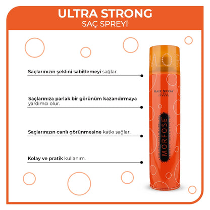 Morfose Ultra Strong Hair Spray 300 ml