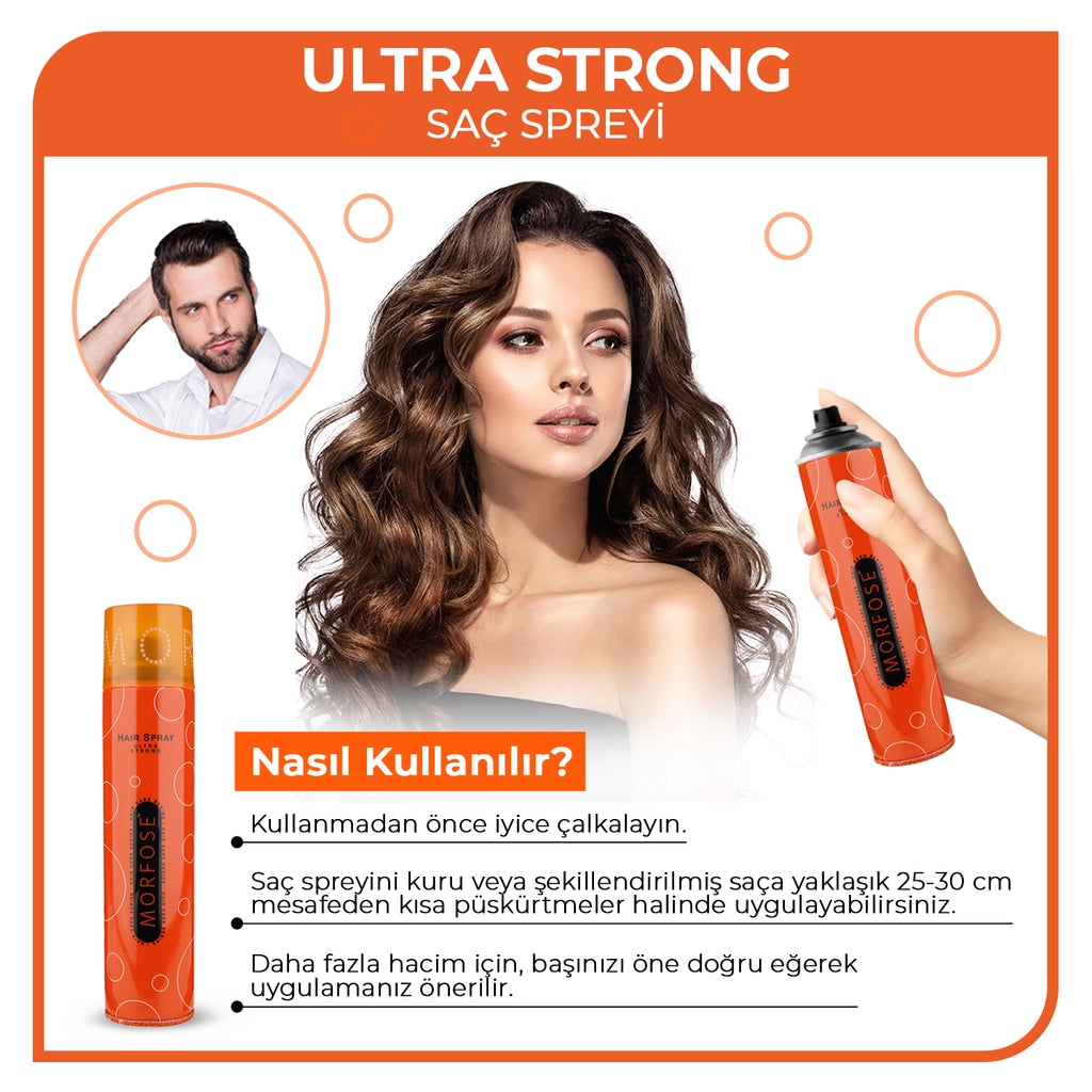 Morfose Ultra Strong Hair Spray 300 ml