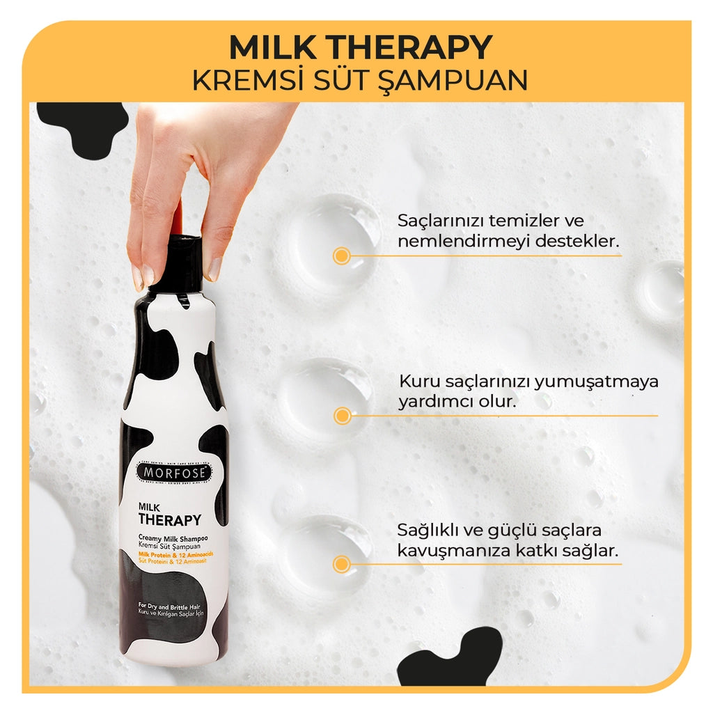 Morfose Milk Therapy Hair Shampoo 500 ml