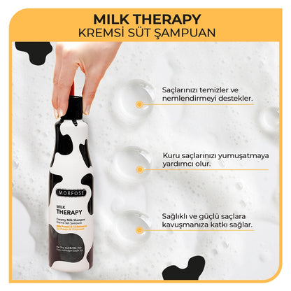 Morfose Milk Therapy Hair Shampoo 500 ml