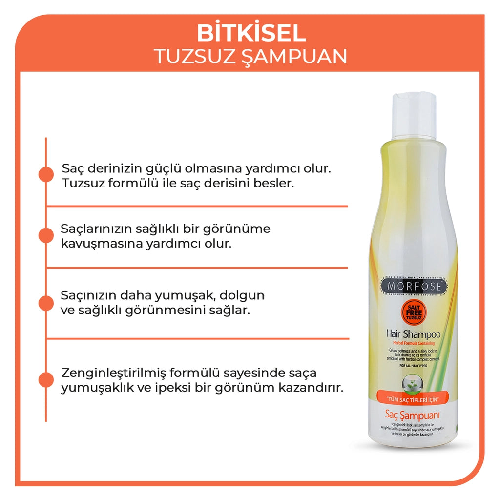 Morfose Herbal Salt-Free Hair Shampoo 500 ml