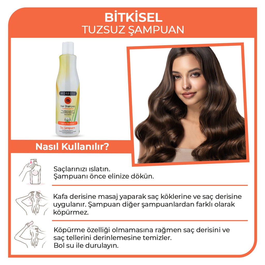 Morfose Herbal Salt-Free Hair Shampoo 500 ml
