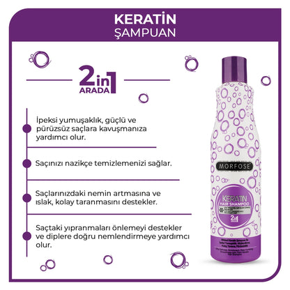 Morfose Keratin Hair Shampoo 500 ml