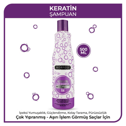 Morfose Keratin Hair Shampoo 500 ml