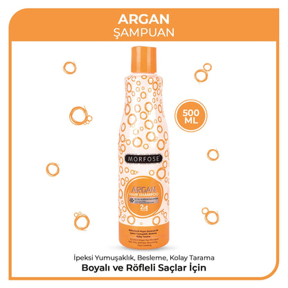 Morfose Argan Hair Shampoo 500 ml