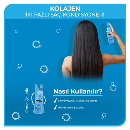 Morfose Collagen Dual Phase Blow Dry Water 220 ml