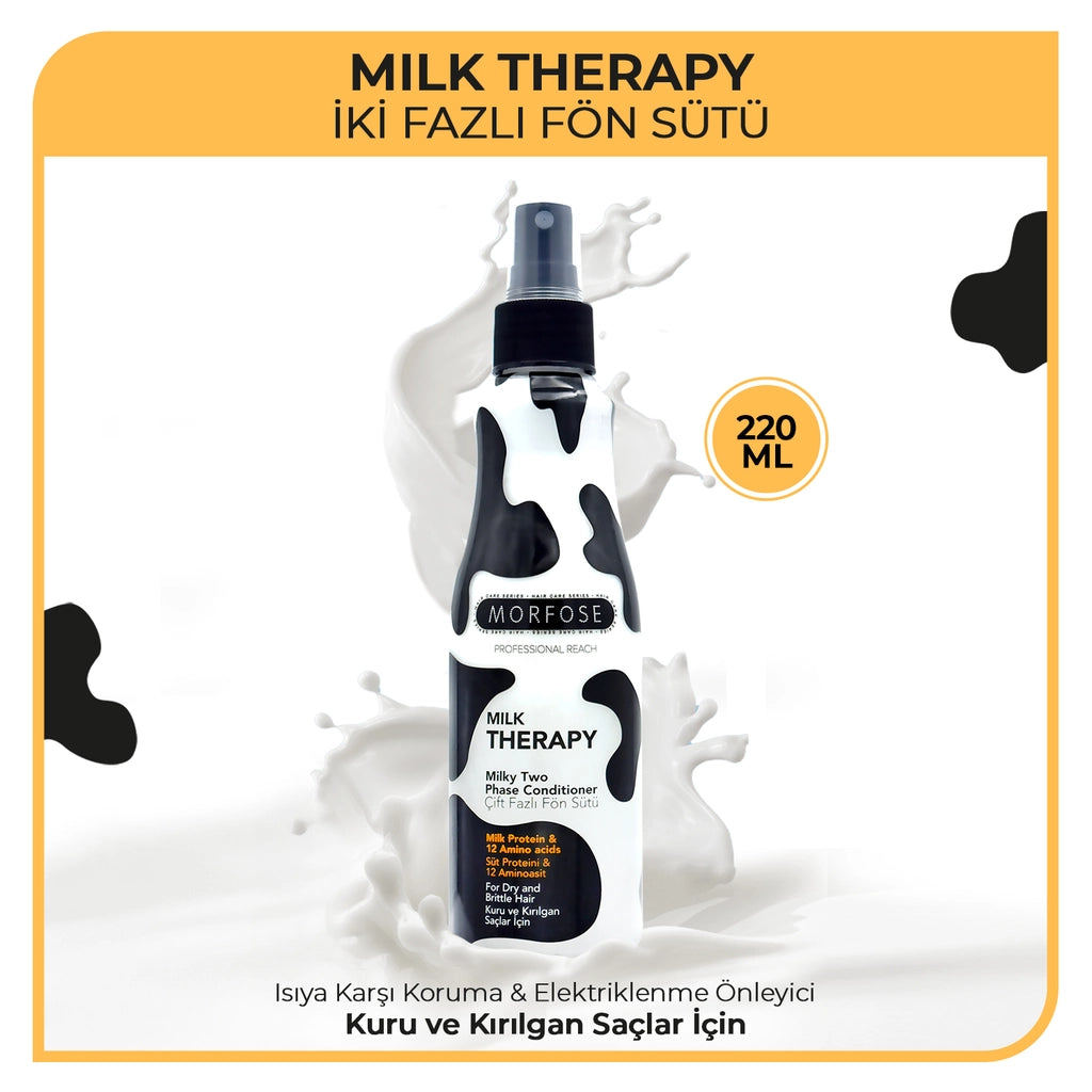 Morfose Milk Therapy Dual Phase Blow Dry Milk 220 ml