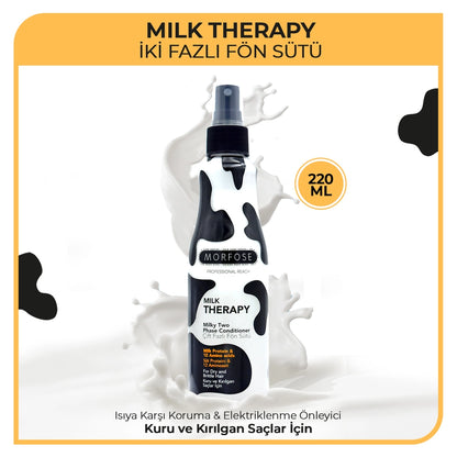 Morfose Milk Therapy Dual Phase Blow Dry Milk 220 ml