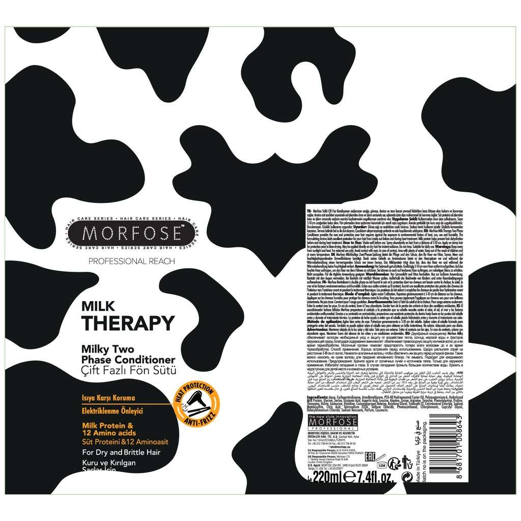 Morfose Milk Therapy Dual Phase Blow Dry Milk 220 ml