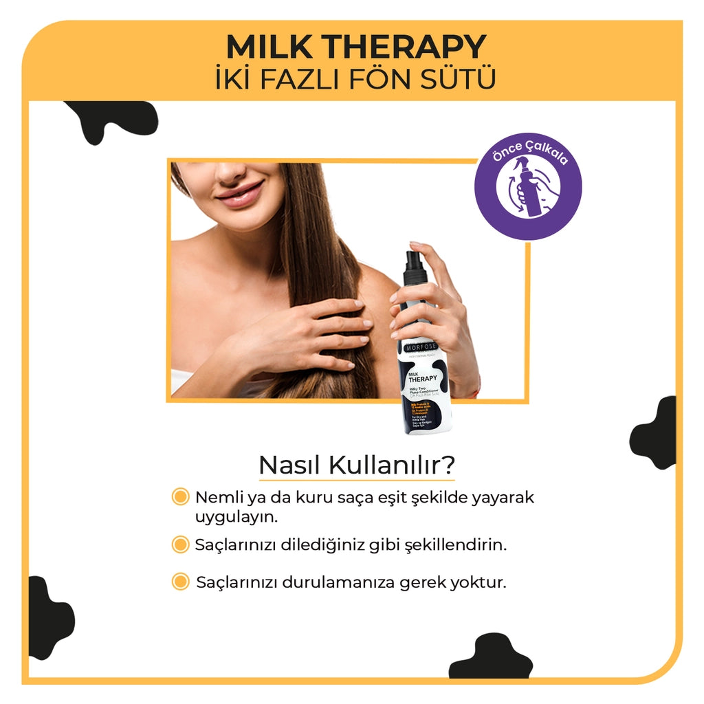 Morfose Milk Therapy Dual Phase Blow Dry Milk 220 ml