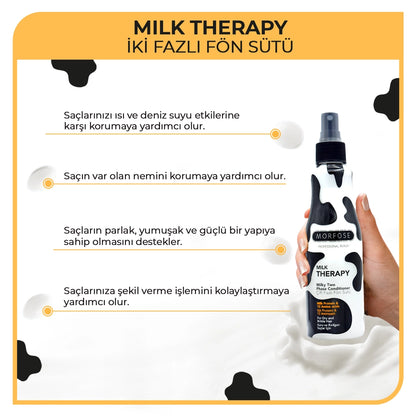Morfose Milk Therapy Dual Phase Blow Dry Milk 220 ml