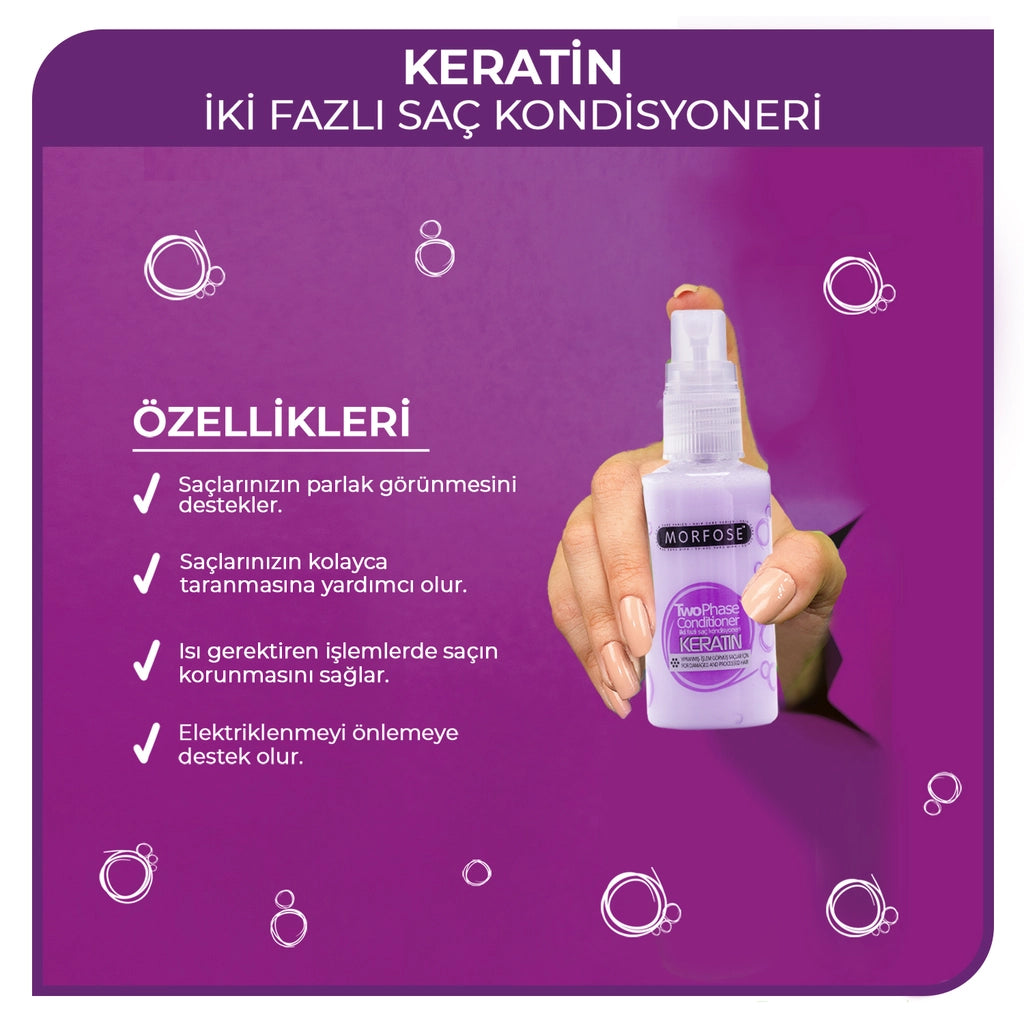 Morfose Keratin Dual Phase Blow Dry Water 50 ml