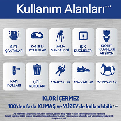 Lysol Surface Disinfectant Spray The Breeze of Cleaning 400 ml
