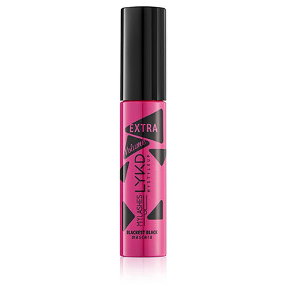 LYKD Extra Volume Blackest Black Mascara - Intense Black Mascara That Gives Extra Volume