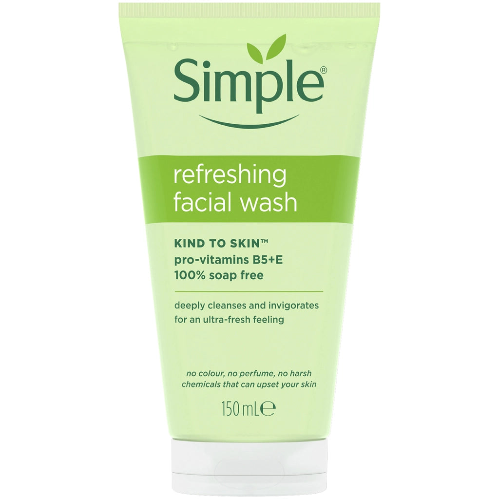 Simple Kind To Skin Refreshing Facial Cleansing Gel 150 ml