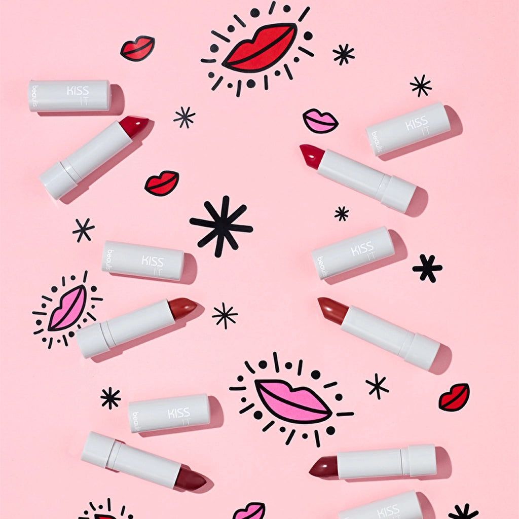 Beaulis Kiss It Matte Lipstick 311 Red Velvet Cake
