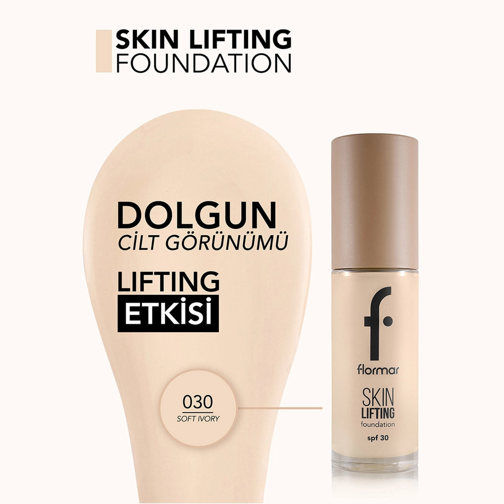 Flormar Lifting Foundation 030 Soft Ivory
