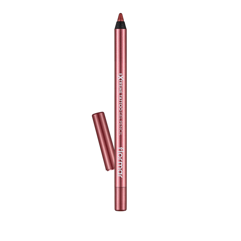 Flormar Extreme Tattoo Extra Permanent Shimmer Gel Eye Pencil 009 Pink Star