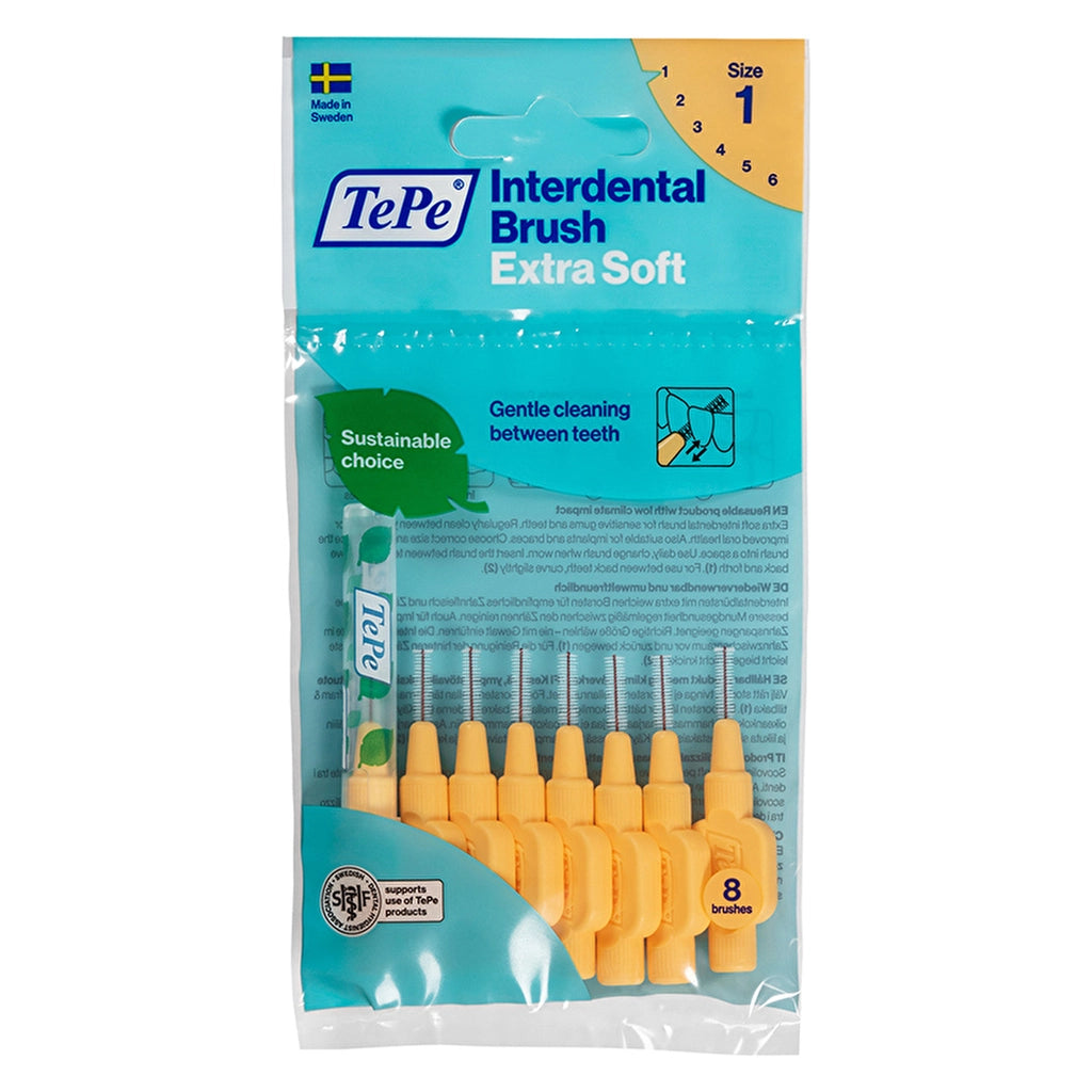 Tepe X-Soft Interdental Brush 0.45 mm Orange Pack of 8