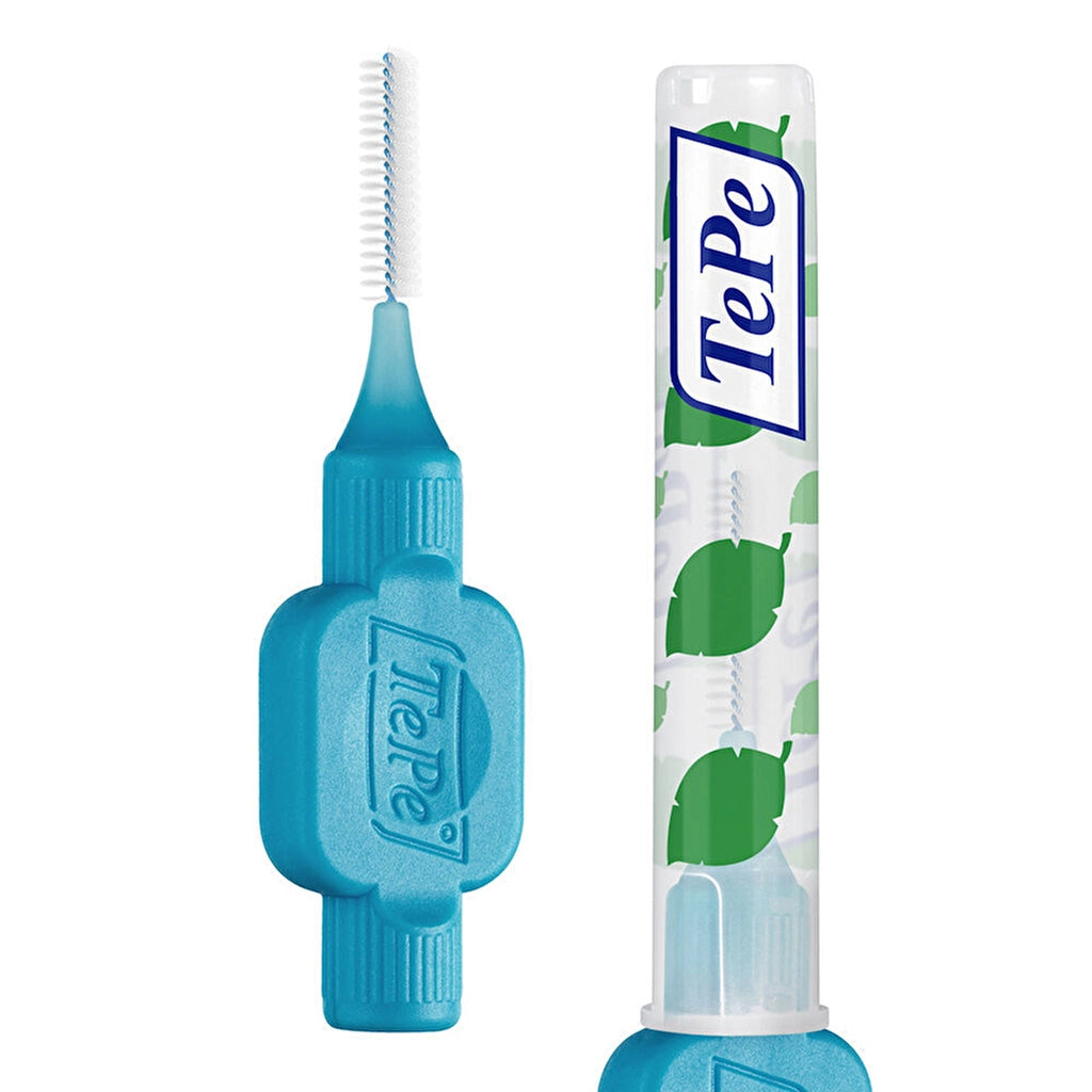 Tepe Interdental Brush 0.6 mm Blue 8 Pack